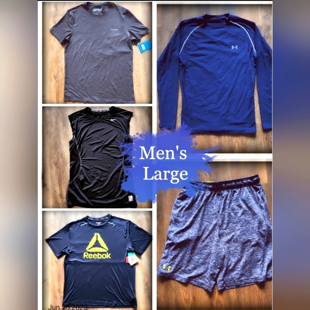 Men's Size Large Athletic Lot (5 Piece)